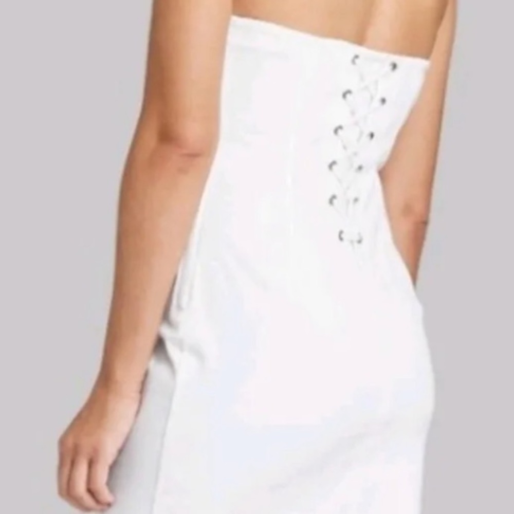 Wild Fable, twill body con dress NWT - Picture 2 of 5